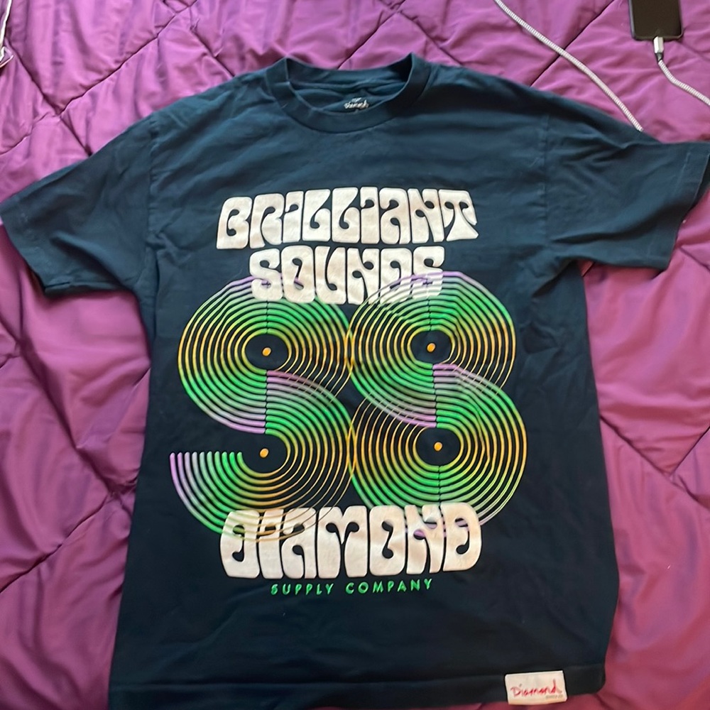 Diamond graphic tee